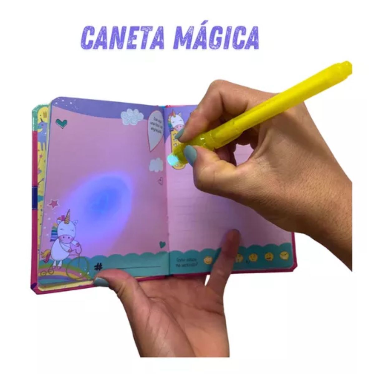 Meu Diário Fantástico Unicórnio Caneta Especial - Ciranda Cultural Meu Diário Fantástico Unicórnio Caneta Especial - Ciranda Cultural